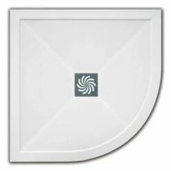 TrayMate TM25 Symmetry Anti-Slip Quadrant Shower Tray - 900 X 900mm
