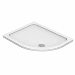 Kudos Kstone 900 X 800mm Offset Quadrant Anti-Slip Shower Tray
