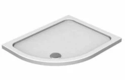 Kudos Kstone 1200 X 800mm Offset Quadrant Anti-Slip Shower Tray -Villeroy & Boch Sales Shop Kudos Kstone Offset Quadrant Shower Tray 2