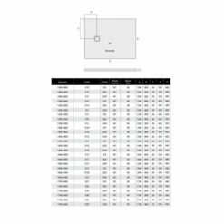 MX Minerals 1200 X 800mm Jet Black Slate Effect Shower Tray -Villeroy & Boch Sales Shop MX Minerals Rectangle Tech 1