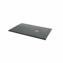 MX Minerals 1600 X 800mm Ash Grey Slate Effect Shower Tray