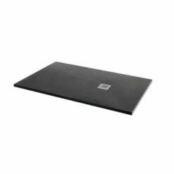 MX Minerals 1400 X 900mm Jet Black Slate Effect Shower Tray