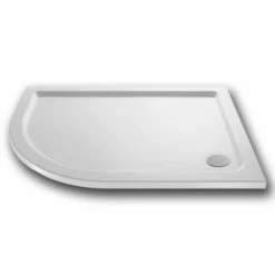 Nuie 1200 X 800 Offset Quadrant Shower Tray LH - FREE Waste