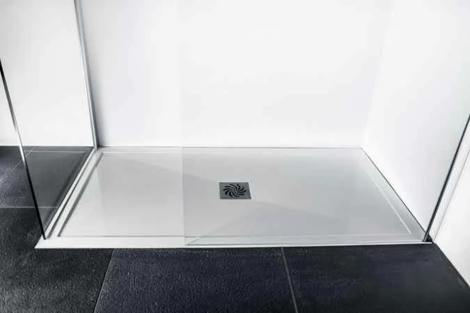 TrayMate Offset Quadrant TM25 Symmetry Shower Tray - 1100 X 800mm - Right Hand 4 TrayMate Offset Quadrant TM25 Symmetry Shower Tray - 1100 X 800mm - Right Hand - Image 2