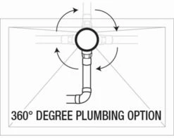 TrayMate Offset Quadrant TM25 Elementary Shower Tray - 1200 X 800mm - Left Hand -Villeroy & Boch Sales Shop elementary plumb 1 4
