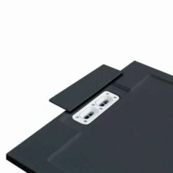 Giorgio Lux Graphite Slate Effect Shower Tray - 1000 X 900 - Concealed Waste -Villeroy & Boch Sales Shop giorgio lux waste dark copy 3