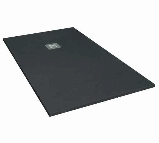 Giorgio2 Cut-To-Size Graphite Slate Effect Square Shower Tray - 1000 X 1000mm 2 Giorgio2 Cut-To-Size Graphite Slate Effect Square Shower Tray - 1000 X 1000mm