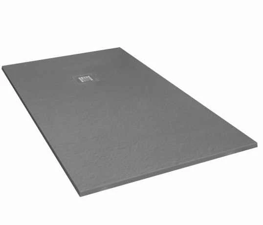 Giorgio2 Cut-To-Size Grey Slate Effect Square Shower Tray - 900 X 900mm 3 Giorgio2 Cut-To-Size Grey Slate Effect Square Shower Tray - 900 X 900mm
