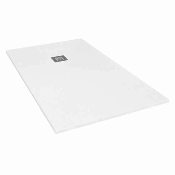 Giorgio2 Cut-To-Size White Slate Effect Shower Tray - 1200 X 700mm 3 Giorgio2 Cut-To-Size White Slate Effect Shower Tray - 1200 X 700mm