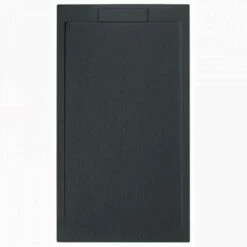 Giorgio Lux Graphite Slate Effect Shower Tray - 2000 X 800 - Concealed Waste