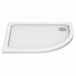 Kudos Kstone 900 X 760mm Offset Quadrant Anti-Slip Shower Tray