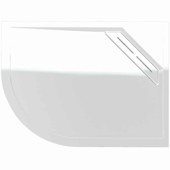 Kudos Connect2 1200 X 900mm RH Offset Quadrant Shower Tray 3 Kudos Connect2 1200 X 900mm RH Offset Quadrant Shower Tray