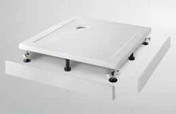 Lakes Low Profile Offset Quadrant Shower Tray - 900 X 760mm -Villeroy & Boch Sales Shop lakes riser kit 7