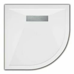 TrayMate TM25 Linear Quadrant Shower Tray - 1000 X 1000mm