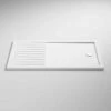 Nuie 1600 X 800 Walk-in Shower Tray - FREE Waste -Villeroy & Boch Sales Shop ntp1480 shower tray white co
