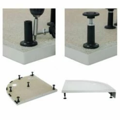 Nuie 900 X 800 Offset Quadrant Shower Tray RH - FREE Waste -Villeroy & Boch Sales Shop pearlstone offset quad tray 01 8