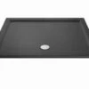 Nuie 1500 X 700 Rectangle Shower Tray Slate Grey - FREE Waste -Villeroy & Boch Sales Shop tray rdb tr71033 5