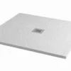 MX Minerals 1000 X 1000mm Ice White Slate Effect Square Shower Tray -Villeroy & Boch Sales Shop x1a