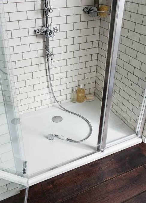 Zamori Anti-Slip Rectangular Shower Tray - 1600 X 800 - Central Waste - Z1231A 7 Zamori Anti-Slip Rectangular Shower Tray - 1600 X 800 - Central Waste - Z1231A - Image 5