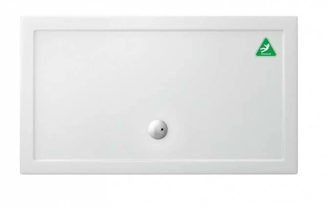 Zamori Anti-Slip Rectangular Shower Tray - 1400 X 800 - Central Waste - Z1177A 2 Zamori Anti-Slip Rectangular Shower Tray - 1400 X 800 - Central Waste - Z1177A