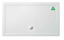 Zamori Anti-Slip Rectangular Shower Tray - 1500 X 900 - Central Waste - Z1361A