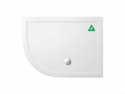 Zamori Anti-Slip Offset Quadrant - 1200 X 900 - Left Hand Shower Tray - Z1203A