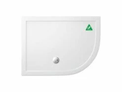 Villeroy & Boch Sales Shop 35 Zamori Anti-Slip Offset Quadrant - 1200 X 900 - Right Hand Shower Tray - Z1204A