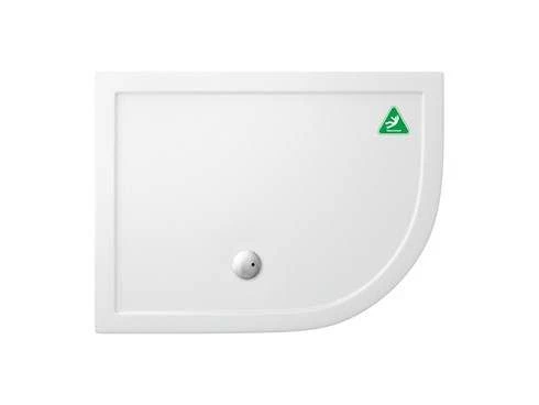 Zamori Anti-Slip Offset Quadrant - 1200 X 900 - Right Hand Shower Tray - Z1204A 3 Zamori Anti-Slip Offset Quadrant - 1200 X 900 - Right Hand Shower Tray - Z1204A
