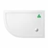 Zamori Anti-Slip Offset Quadrant - 1200 X 800 - Left Hand Shower Tray - Z1201A -Villeroy & Boch Sales Shop zamori quadrant Z1201A